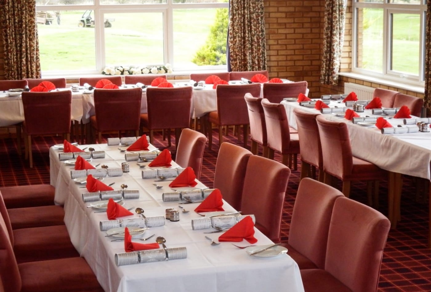 The clubhouse at Garesfield